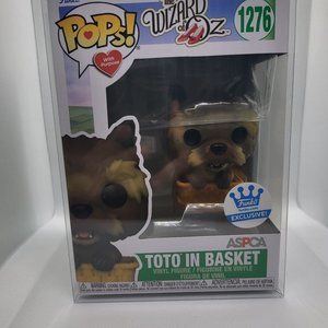 The Wizard of Oz Toto in Basket Funko Shop Exclusive Funko Pop